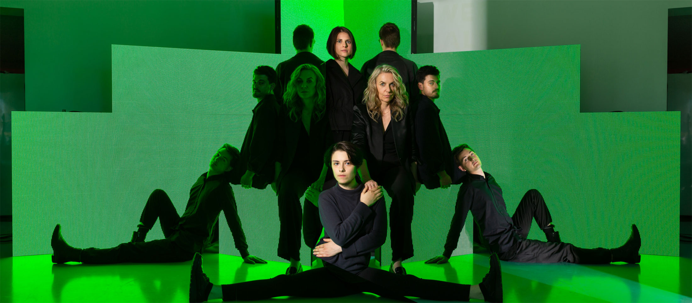 Photo: Iris Duvekot Photo Credit | Iris Duvekot. Ark (Arran Lyon, Federico Campagna, Louis Braddock Clarke, Roosje Klap, Senka Milutinovic, Teoniki Rozynek, Valentin Vogelmann & Zuzanna Zgierska).